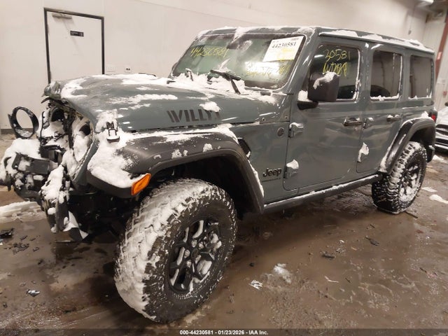 Aukcja sprzedaży 2024 Jeep Wrangler 4-door Willys 4x4, vin: 1C4PJXDG0RW245869, numer aukcji: 44230581