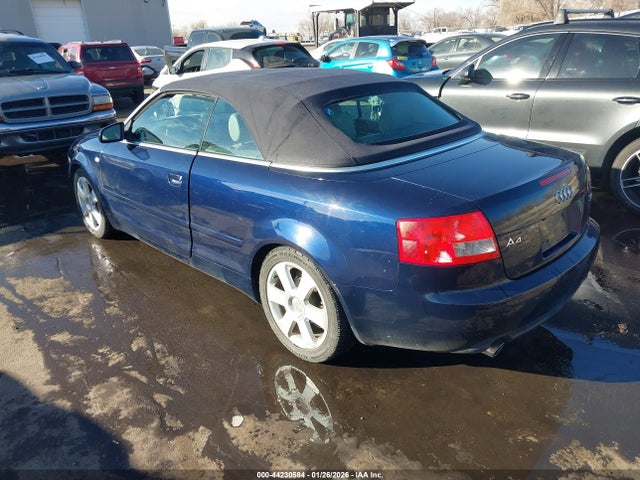 2006 AUDI A4 WAUDT48H86K010781 Photo 2