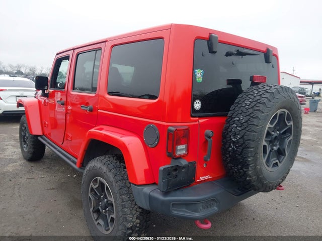 44230630 :رقم المزاد ، 1C4BJWFG5HL533369 vin ، 2017 Jeep Wrangler Unlimited Rubicon Hard Rock 4x4 مزاد بيع