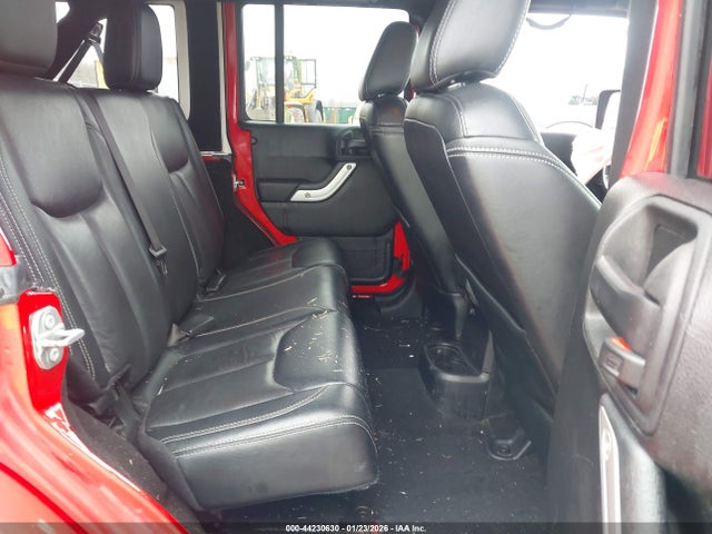 44230630 :رقم المزاد ، 1C4BJWFG5HL533369 vin ، 2017 Jeep Wrangler Unlimited Rubicon Hard Rock 4x4 مزاد بيع