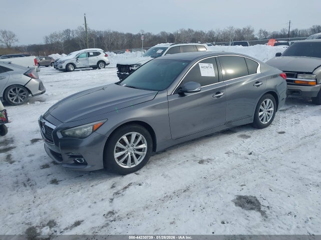2015 Infiniti Q50 მანქანა იყიდება აუქციონზე, vin: JN1BV7ARXFM413273, აუქციონის ნომერი: 44230739