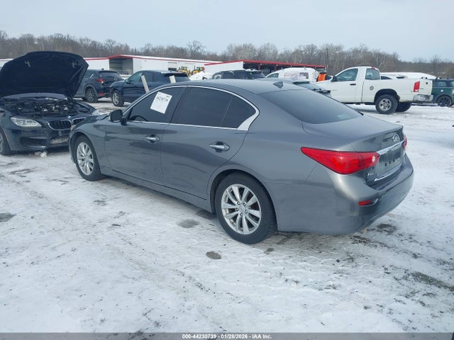 2015 Infiniti Q50 მანქანა იყიდება აუქციონზე, vin: JN1BV7ARXFM413273, აუქციონის ნომერი: 44230739