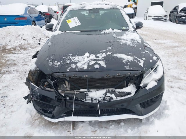 44231074 :رقم المزاد ، 55SWF4KB4HU195451 vin ، 2017 Mercedes-benz C 300 Sport 4matic مزاد بيع