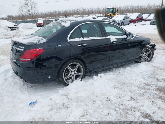 44231074 :رقم المزاد ، 55SWF4KB4HU195451 vin ، 2017 Mercedes-benz C 300 Sport 4matic مزاد بيع