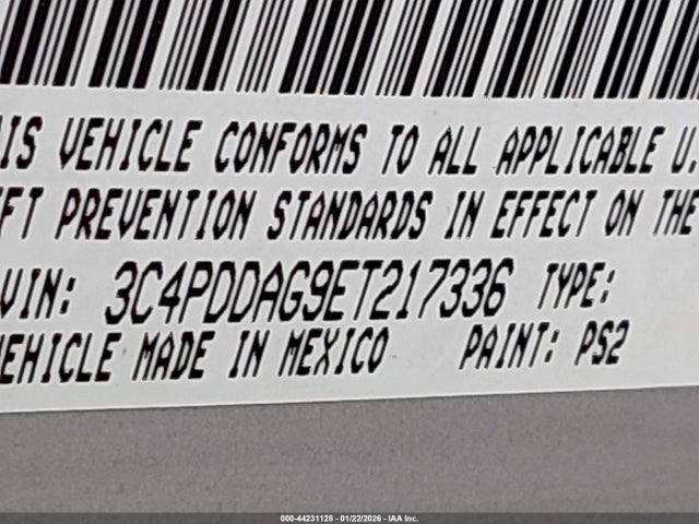 Dodge JOURNEY SE 2014 3C4PDDAG9ET217336 Image 9