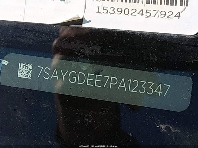 2023 TESLA MODEL Y 7SAYGDEE7PA123347 Photo 8