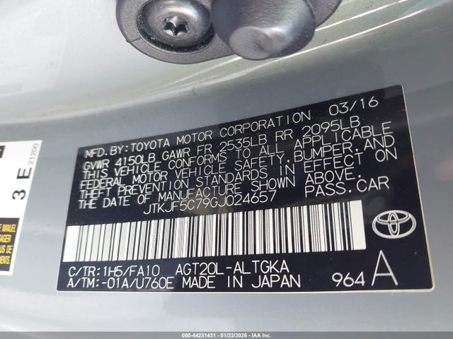 Scion TC 2016 JTKJF5C79GJ024657 Image 9