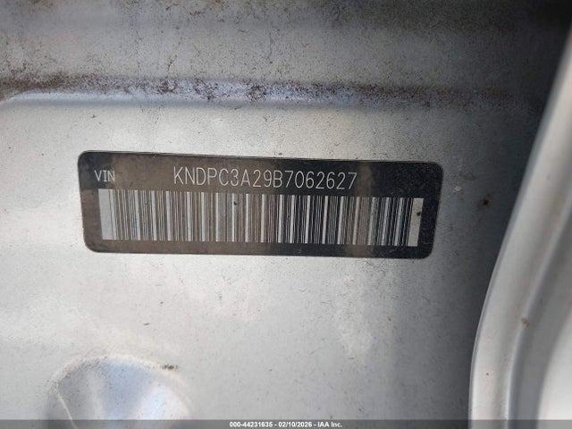 44231635 :رقم المزاد ، KNDPC3A29B7062627 vin ، 2011 Kia Sportage Ex مزاد بيع