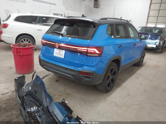 3VV2C7B20SM011265 Volkswagen Taos 1.5t Se Black