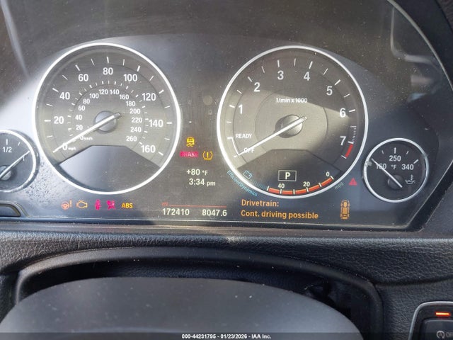 Aukcja sprzedaży 2014 Bmw 328i, vin: WBA3C1C59EK107042, numer aukcji: 44231795