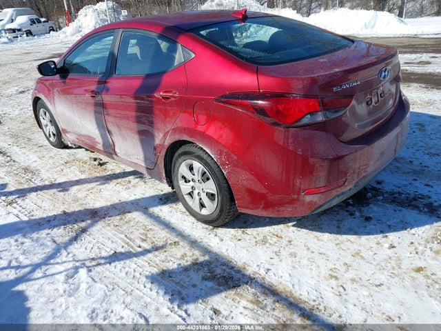 44231863 :رقم المزاد ، 5NPDH4AE6GH752665 vin ، 2016 Hyundai Elantra Se مزاد بيع