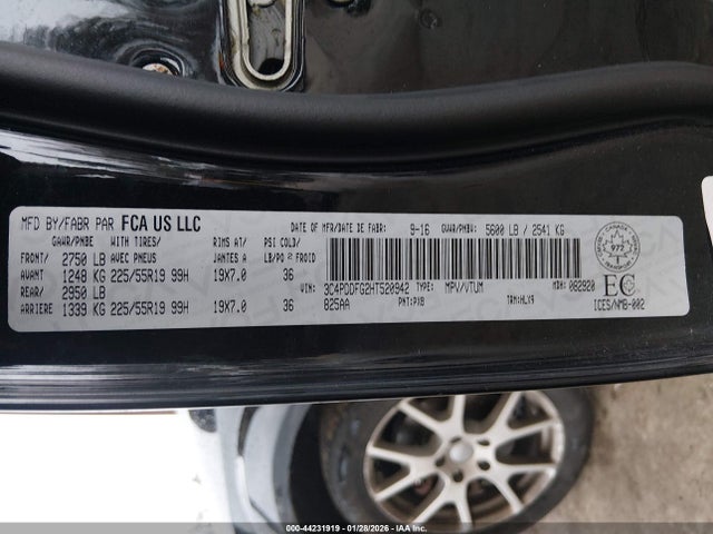 Dodge JOURNEY GT 2017 3C4PDDFG2HT520942 Image 9