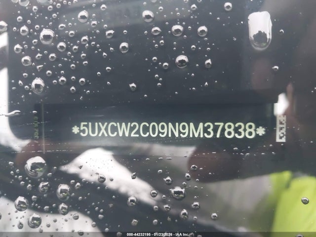 Продаж на аукціоні авто 2022 Bmw X7 Xdrive40i, vin: 5UXCW2C09N9M37838, номер лоту: 44232195