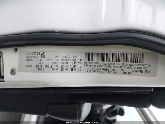 Jeep Cherokee Latitude 2015 1C4PJMCS3FW653248 Image 9