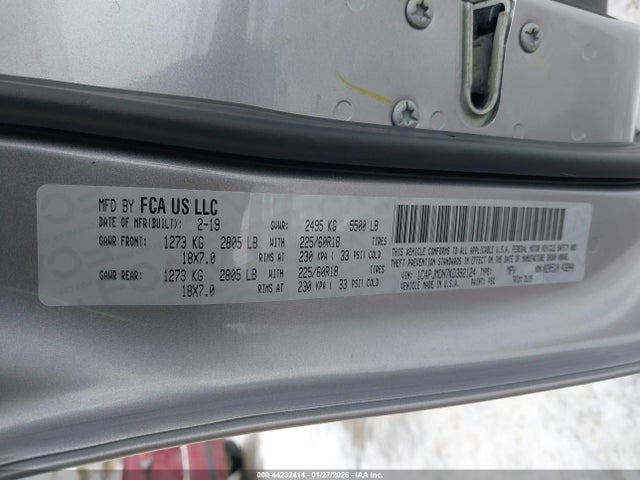 2019 JEEP CHEROKEE 1C4PJMDN7KD392124 Photo 8