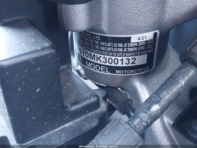 JH2SC7970MK300132 Honda Gl1800 D