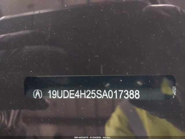 44232470 :رقم المزاد ، 19UDE4H25SA017388 vin ، 2025 Acura Integra مزاد بيع