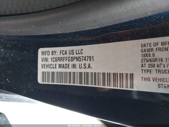 2023 RAM 1500 1C6RRFFG8PN574791 Photo 8