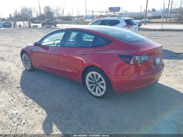 Продаж на аукціоні авто 2022 Tesla Model 3 Rear-wheel Drive, vin: 5YJ3E1EA0NF304413, номер лоту: 44232543