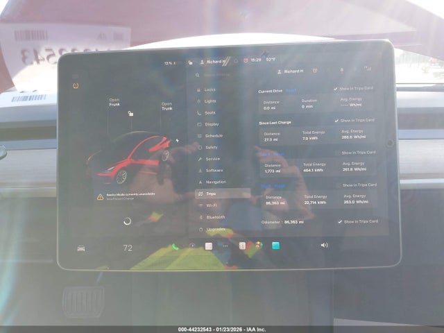 Продаж на аукціоні авто 2022 Tesla Model 3 Rear-wheel Drive, vin: 5YJ3E1EA0NF304413, номер лоту: 44232543