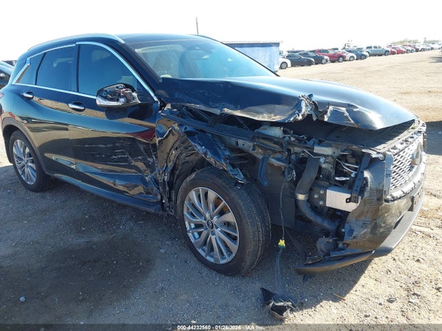 44232560 :رقم المزاد ، 3PCAJ5BA4PF107391 vin ، 2023 Infiniti Qx50 Luxe مزاد بيع