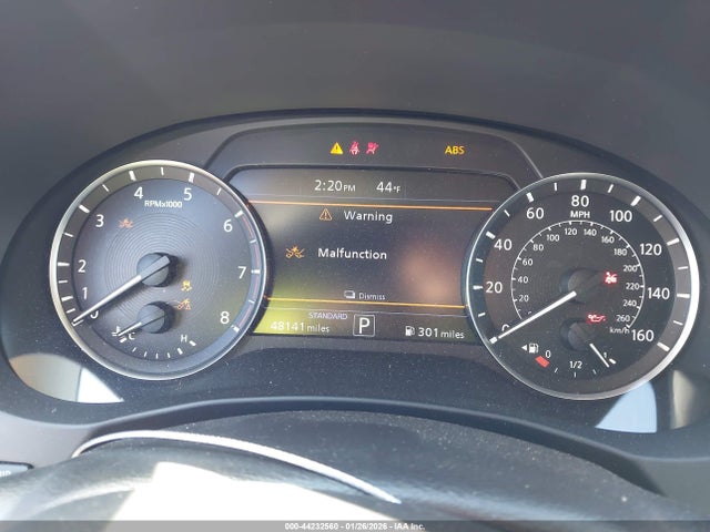 44232560 :رقم المزاد ، 3PCAJ5BA4PF107391 vin ، 2023 Infiniti Qx50 Luxe مزاد بيع