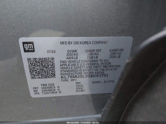 2025 CHEVROLET TRAILBLAZER KL79MUSL9SB063791 Photo 8