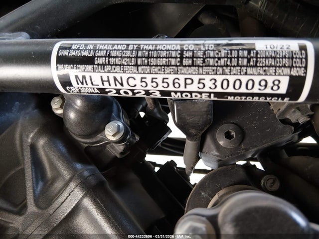 Honda CBF300 NA 2023 MLHNC5556P5300098 Image 10