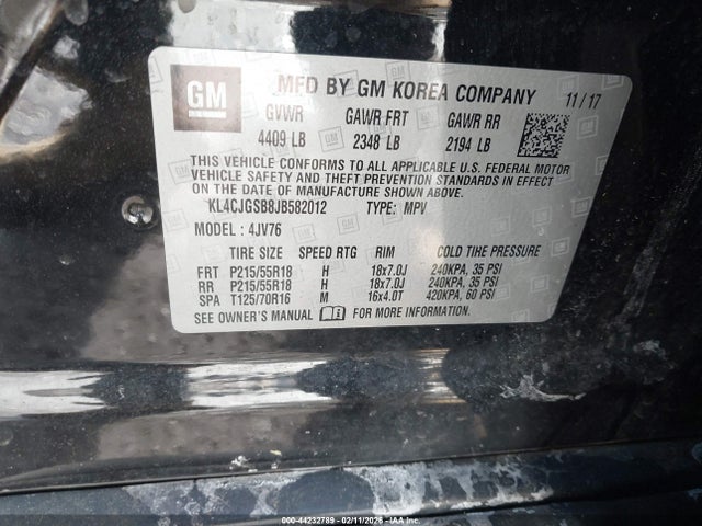 2018 BUICK ENCORE KL4CJGSB8JB582012 Photo 8