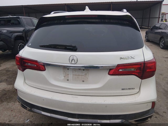 44232903 :رقم المزاد ، 5FRYD4H9XHB025971 vin ، 2017 Acura Mdx Advance   Entertainment Pkgs مزاد بيع