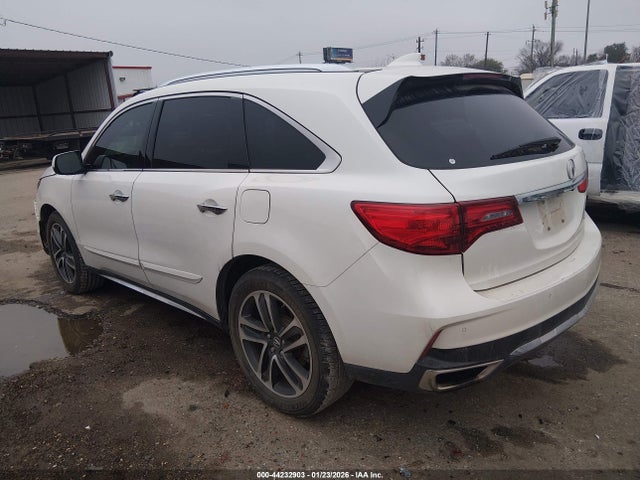 44232903 :رقم المزاد ، 5FRYD4H9XHB025971 vin ، 2017 Acura Mdx Advance   Entertainment Pkgs مزاد بيع