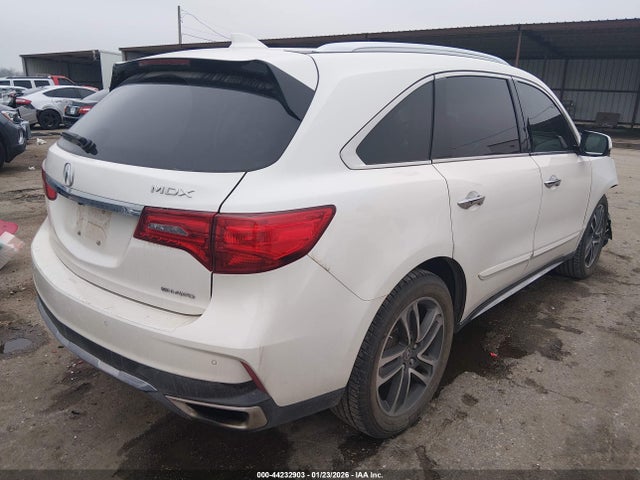 44232903 :رقم المزاد ، 5FRYD4H9XHB025971 vin ، 2017 Acura Mdx Advance   Entertainment Pkgs مزاد بيع