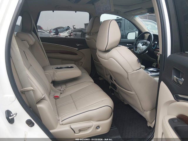 44232903 :رقم المزاد ، 5FRYD4H9XHB025971 vin ، 2017 Acura Mdx Advance   Entertainment Pkgs مزاد بيع