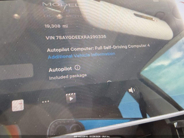 2023 Tesla Model Y Awd/long Range Dual Motor All-wheel Drive მანქანა იყიდება აუქციონზე, vin: 7SAYGDEE5PA088453, აუქციონის ნომერი: 44232916