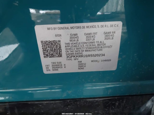 2024 HONDA PROLOGUE 3GPKHXRJ1RS520234 Photo 8