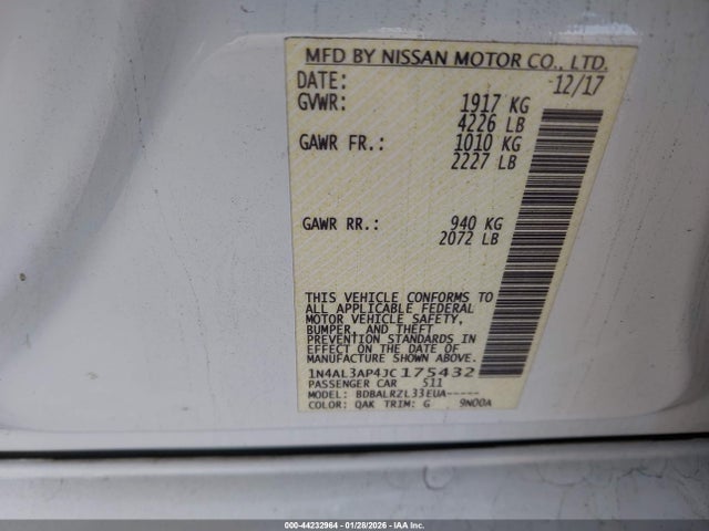 2018 NISSAN ALTIMA 1N4AL3AP4JC175432 Photo 8