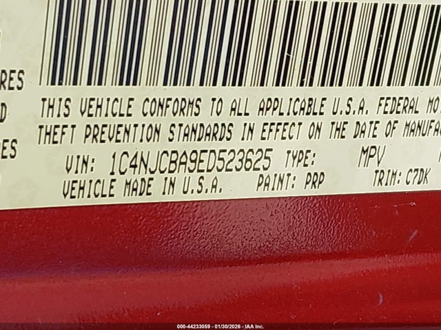 2014 JEEP COMPASS 1C4NJCBA9ED523625 Photo 8