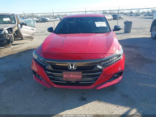 44233079 :رقم المزاد ، 1HGCV1F38MA082048 vin ، 2021 Honda Accord Sport مزاد بيع