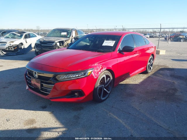 44233079 :رقم المزاد ، 1HGCV1F38MA082048 vin ، 2021 Honda Accord Sport مزاد بيع