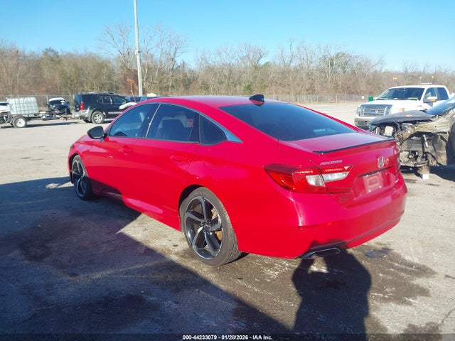 44233079 :رقم المزاد ، 1HGCV1F38MA082048 vin ، 2021 Honda Accord Sport مزاد بيع