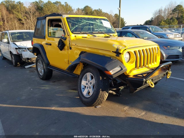 Aukcja sprzedaży 2019 Jeep Wrangler Sport S 4x4, vin: 1C4GJXAN5KW520936, numer aukcji: 44233126