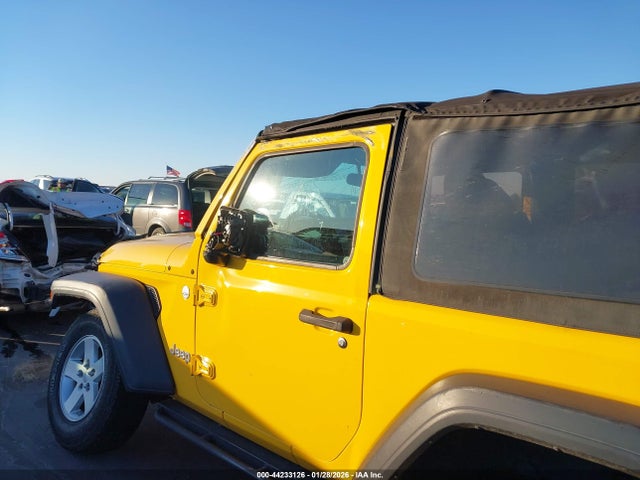 Aukcja sprzedaży 2019 Jeep Wrangler Sport S 4x4, vin: 1C4GJXAN5KW520936, numer aukcji: 44233126