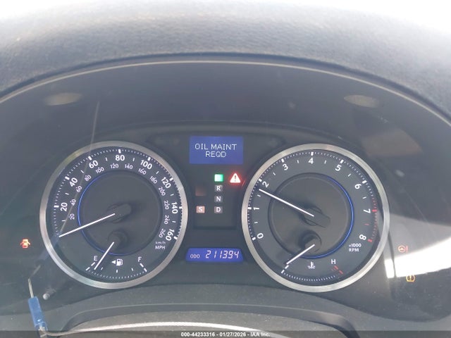 Продажа на аукционе авто 2011 Lexus Is 250, vin: JTHBF5C29B5149352, номер лота: 44233316