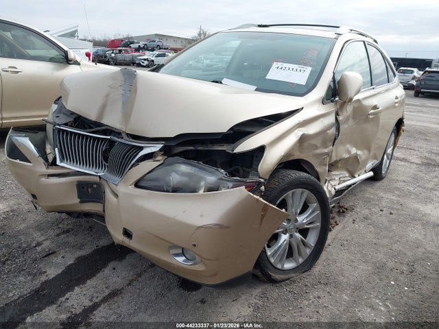 Aukcja sprzedaży 2010 Lexus Rx 450h, vin: JTJBC1BA2A2024024, numer aukcji: 44233337