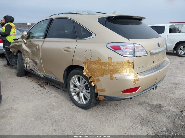 Aukcja sprzedaży 2010 Lexus Rx 450h, vin: JTJBC1BA2A2024024, numer aukcji: 44233337