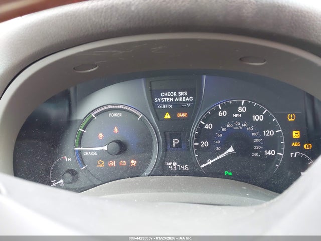 Aukcja sprzedaży 2010 Lexus Rx 450h, vin: JTJBC1BA2A2024024, numer aukcji: 44233337