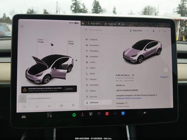 2020 TESLA MODEL Y 5YJYGDEE4LF055566 Photo 6