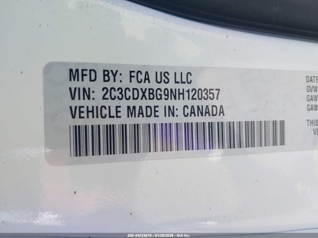 Dodge Charger Sxt Rwd 2022 2C3CDXBG9NH120357 Image 9