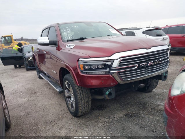 44233696 :رقم المزاد ، 1C6SRFJT6KN697987 vin ، 2019 Ram 1500 Laramie  4x4 5'7 Box مزاد بيع