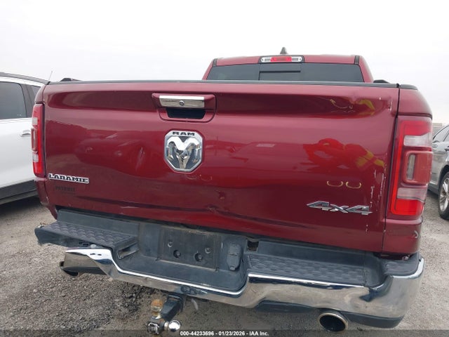 44233696 :رقم المزاد ، 1C6SRFJT6KN697987 vin ، 2019 Ram 1500 Laramie  4x4 5'7 Box مزاد بيع